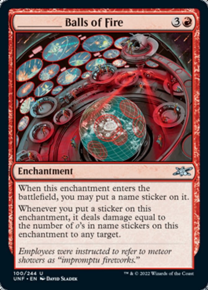 _____ Balls of Fire [Unfinity] Foil