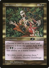 Cadaverous Bloom (Oversized) [Oversize Cards] Foil