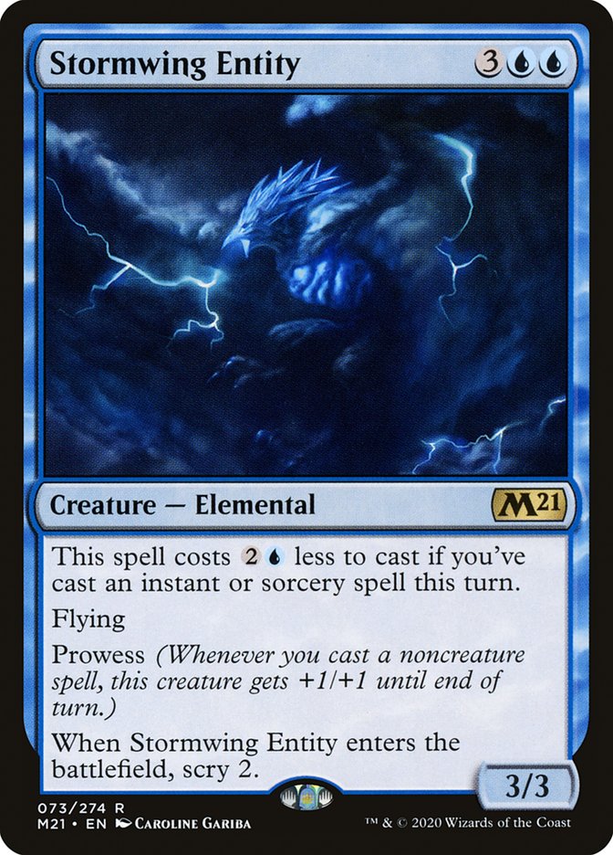 Stormwing Entity [Core Set 2021] Foil