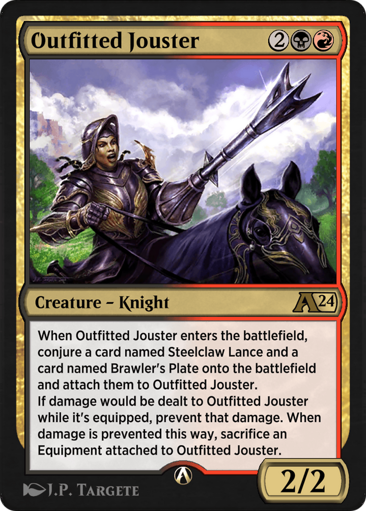 Outfitted Jouster  [Alchemy: Wilds of Eldraine]