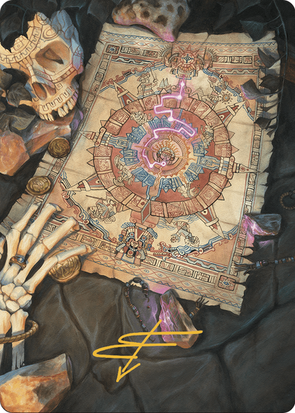 Map // Map  [The Lost Caverns of Ixalan Art Series] (Borderless)