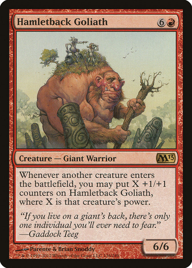 Hamletback Goliath [Magic 2013] Foil