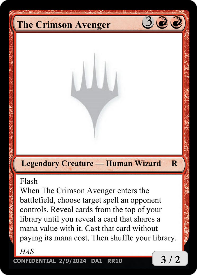 The Crimson Avenger  [Unknown Event]