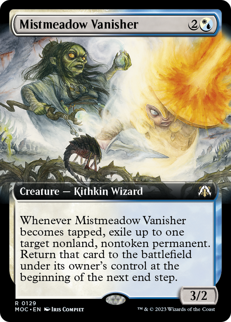 Mistmeadow Vanisher (Extended Art) [March of the Machine Commander] Foil