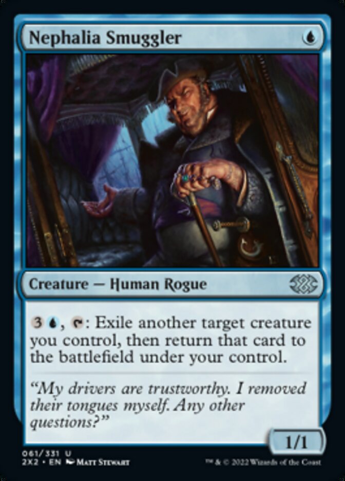 Nephalia Smuggler [Double Masters 2022] Foil