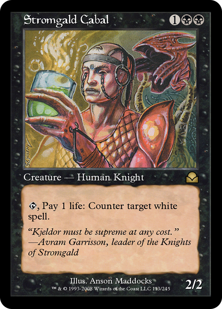 Stromgald Cabal  [Masters Edition II]