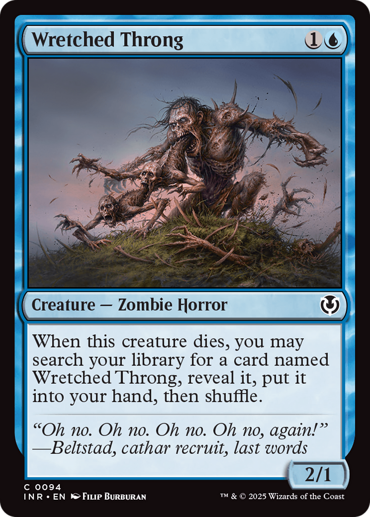 Wretched Throng [Innistrad Remastered] Foil