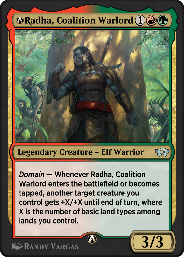 A-Radha, Coalition Warlord  [Multiverse Legends]