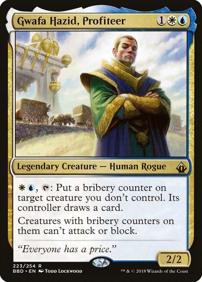 Gwafa Hazid, Profiteer [Battlebond] Foil