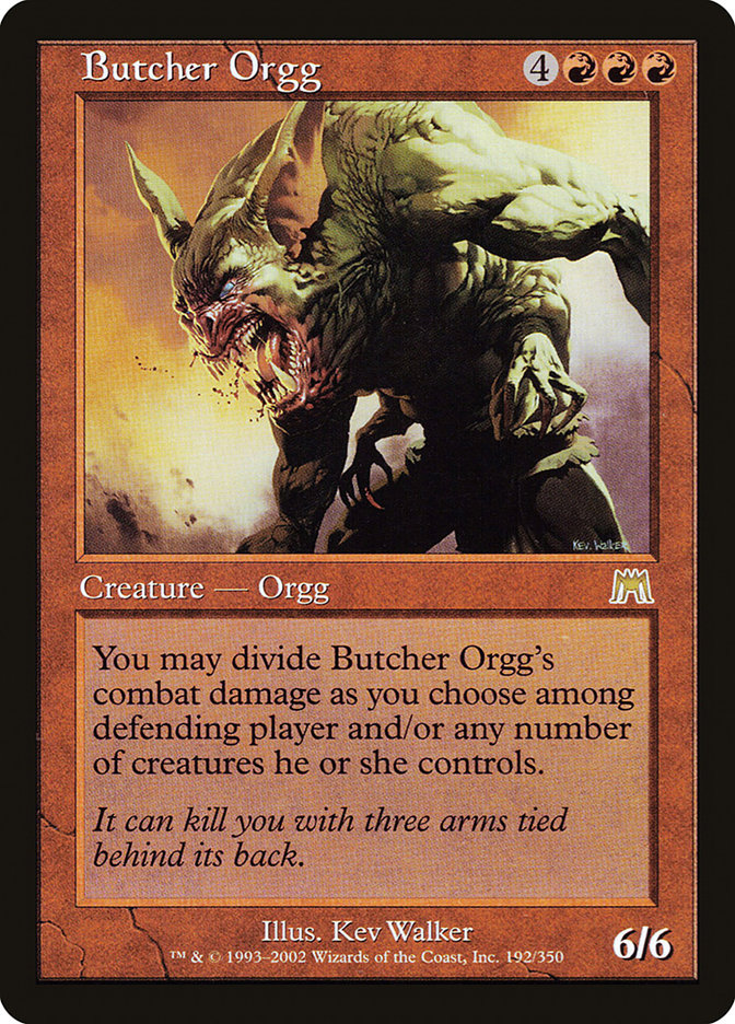 Butcher Orgg [Onslaught] Foil