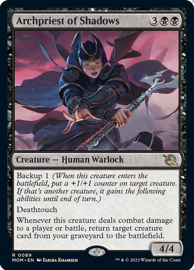 Archpriest of Shadows [March of the Machine] Foil