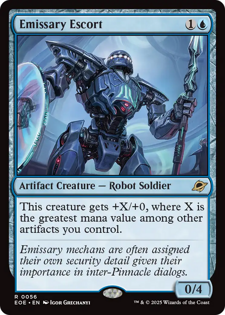 Emissary Escort [Edge of Eternities] Foil