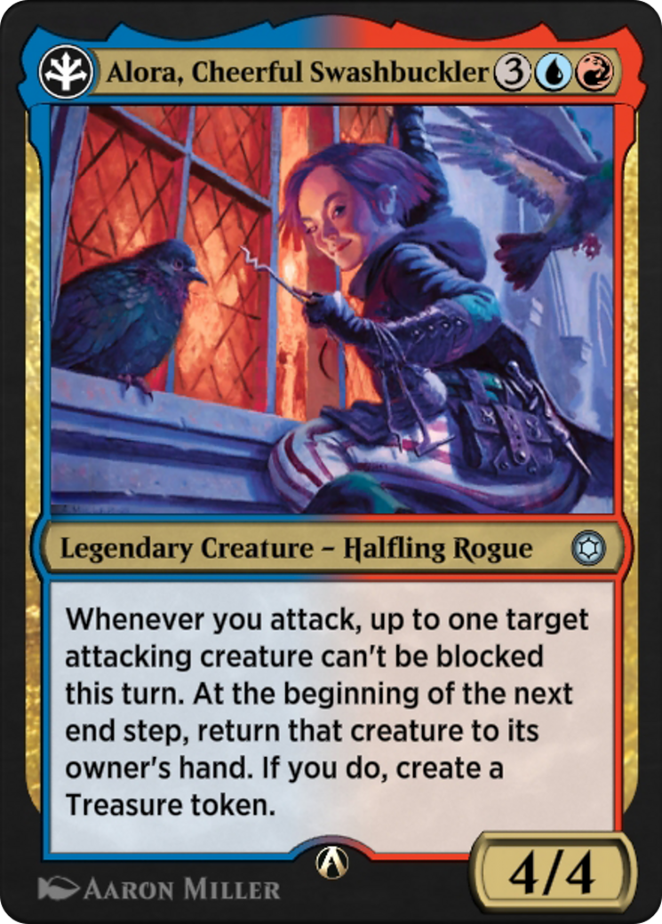 Alora, Cheerful Swashbuckler  [Alchemy Horizons: Baldur's Gate]