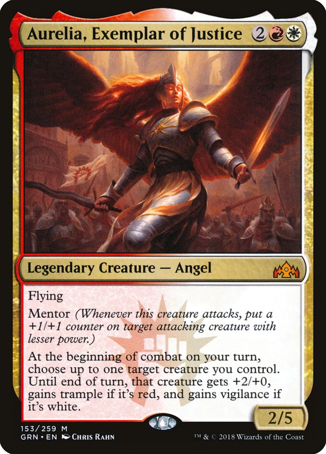 Aurelia, Exemplar of Justice [Guilds of Ravnica] Foil