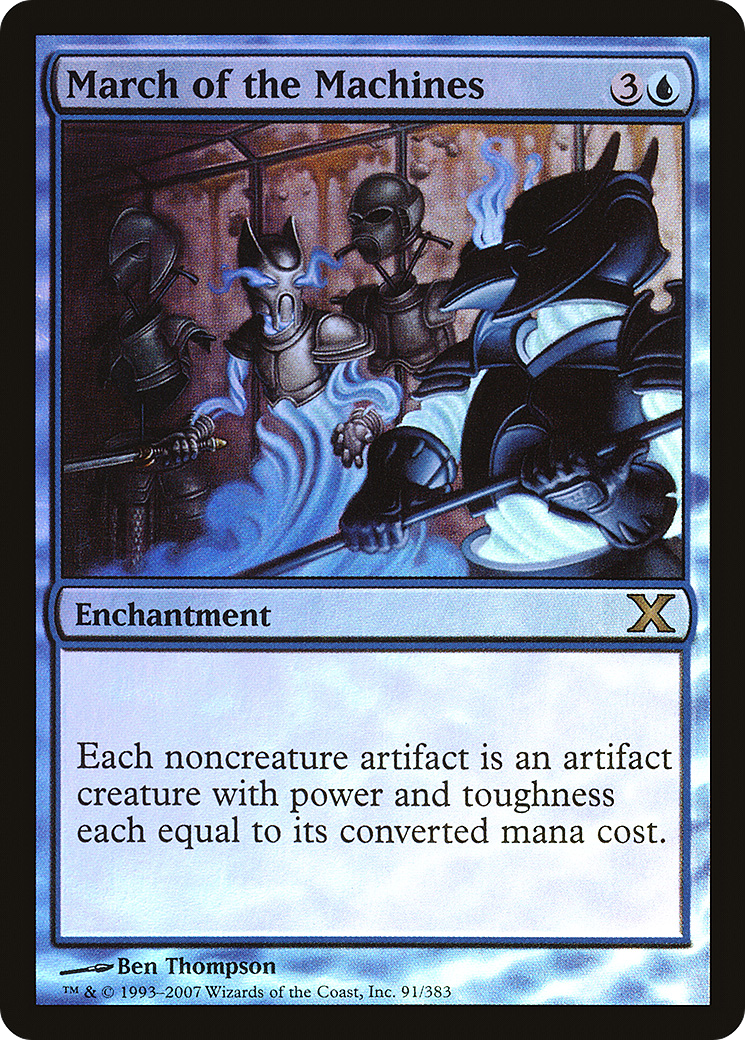 March of the Machines  [Tenth Edition] Foil