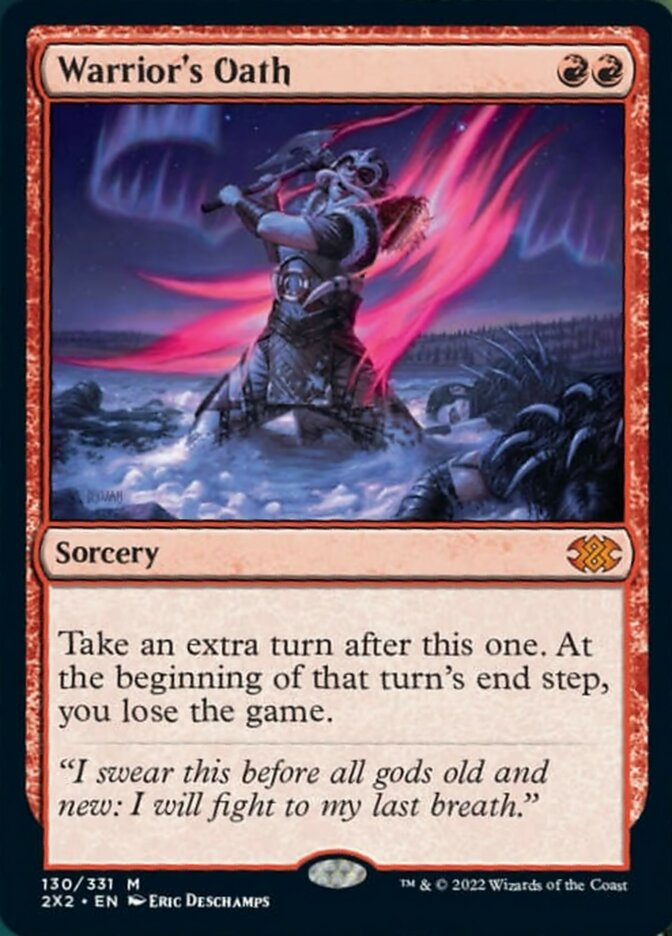 Warrior's Oath [Double Masters 2022] Foil