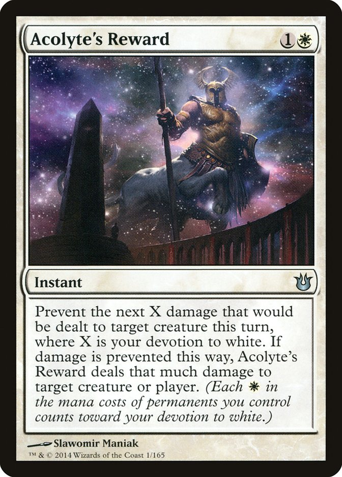 Acolyte's Reward [Born of the Gods] Foil
