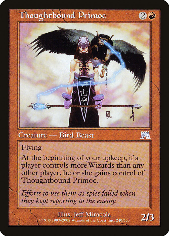 Thoughtbound Primoc [Onslaught] Foil