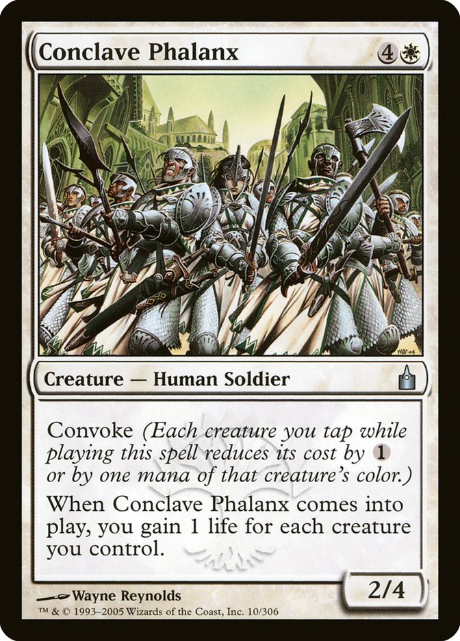 Conclave Phalanx [Ravnica: City of Guilds] Foil