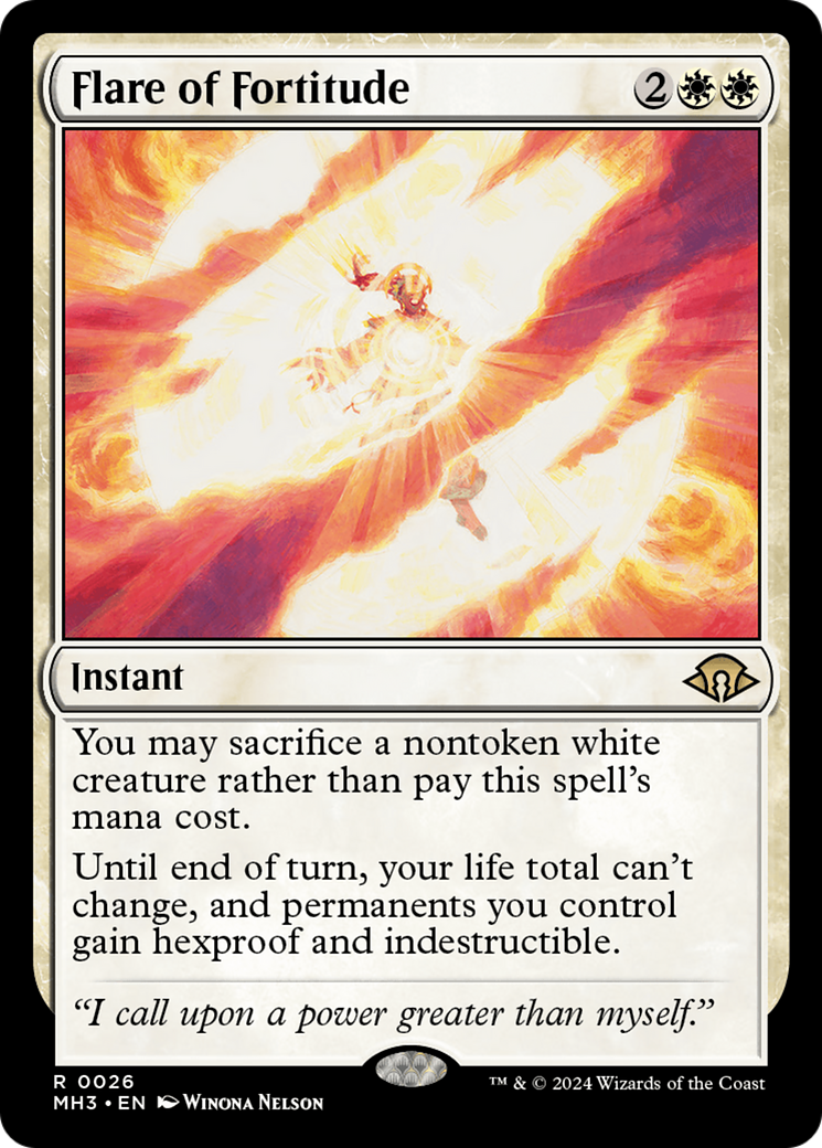 Flare of Fortitude [Modern Horizons 3] Foil