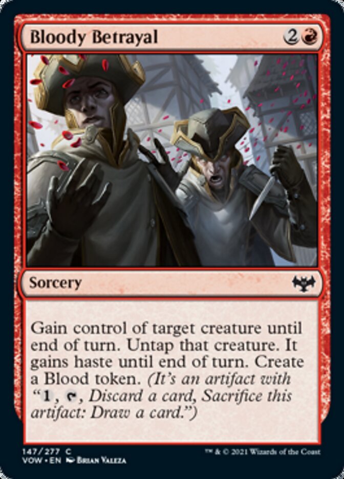 Bloody Betrayal [Innistrad: Crimson Vow] Foil