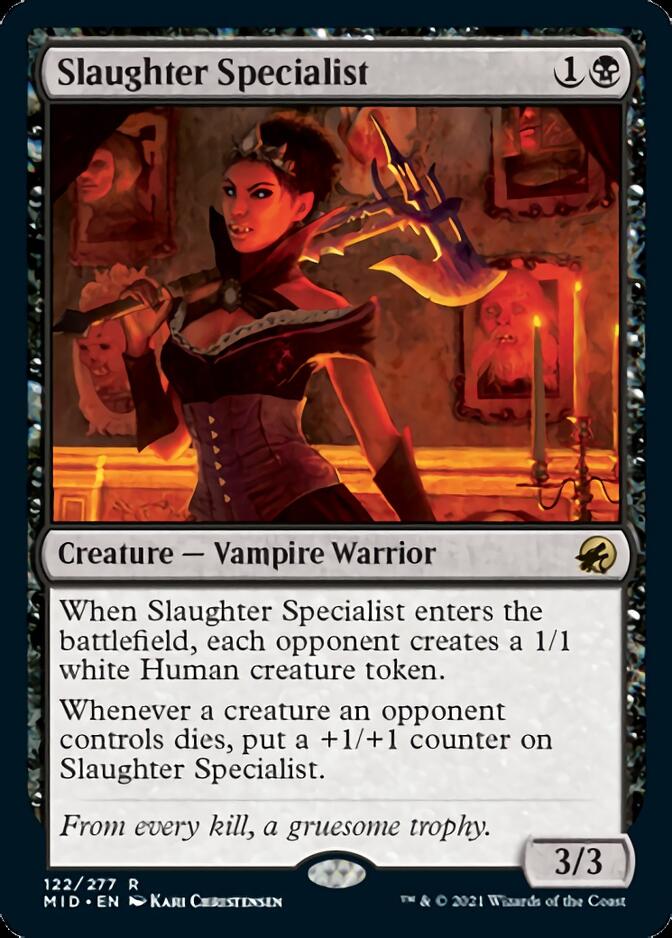 Slaughter Specialist [Innistrad: Midnight Hunt] Foil