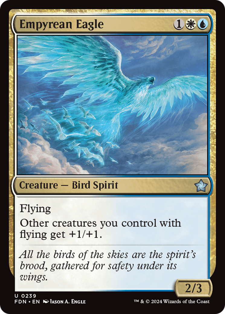 Empyrean Eagle [Foundations] Foil