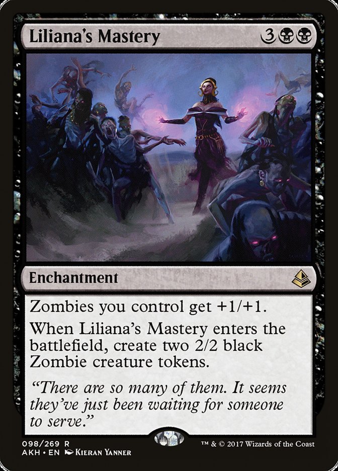 Liliana's Mastery [Amonkhet] Foil