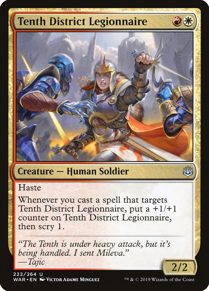 Tenth District Legionnaire [War of the Spark] Foil