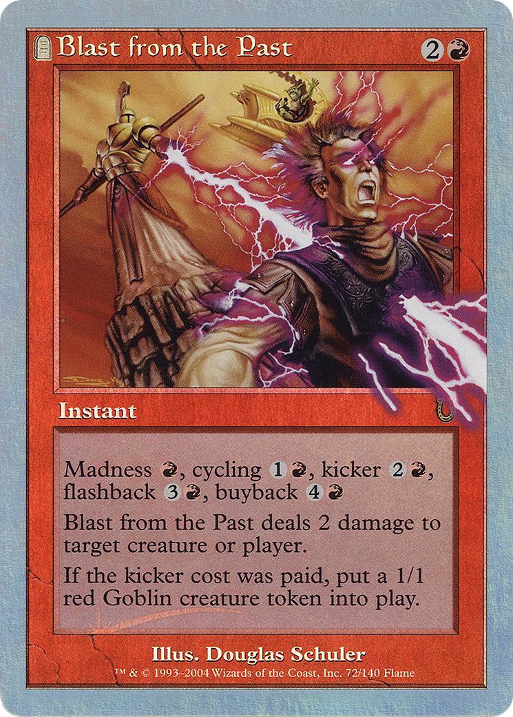 Blast from the Past  [Unhinged]: (tombstone) Foil