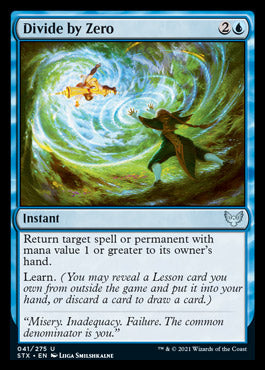 Divide by Zero [Strixhaven: School of Mages] Foil