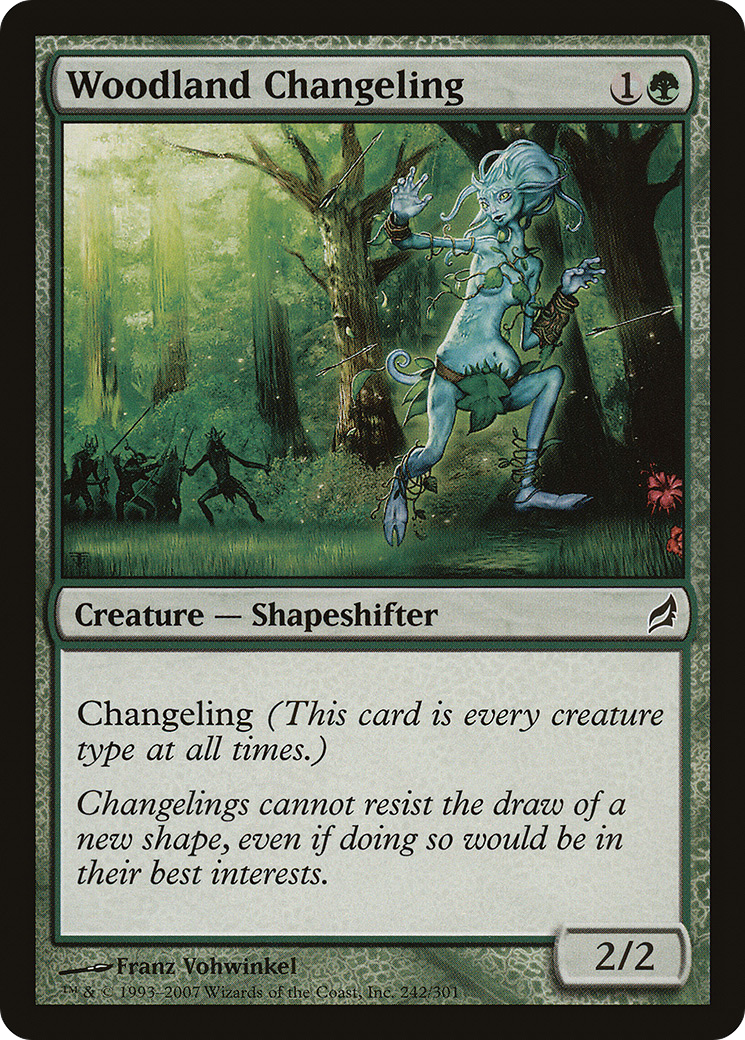 Woodland Changeling  [Lorwyn] Foil