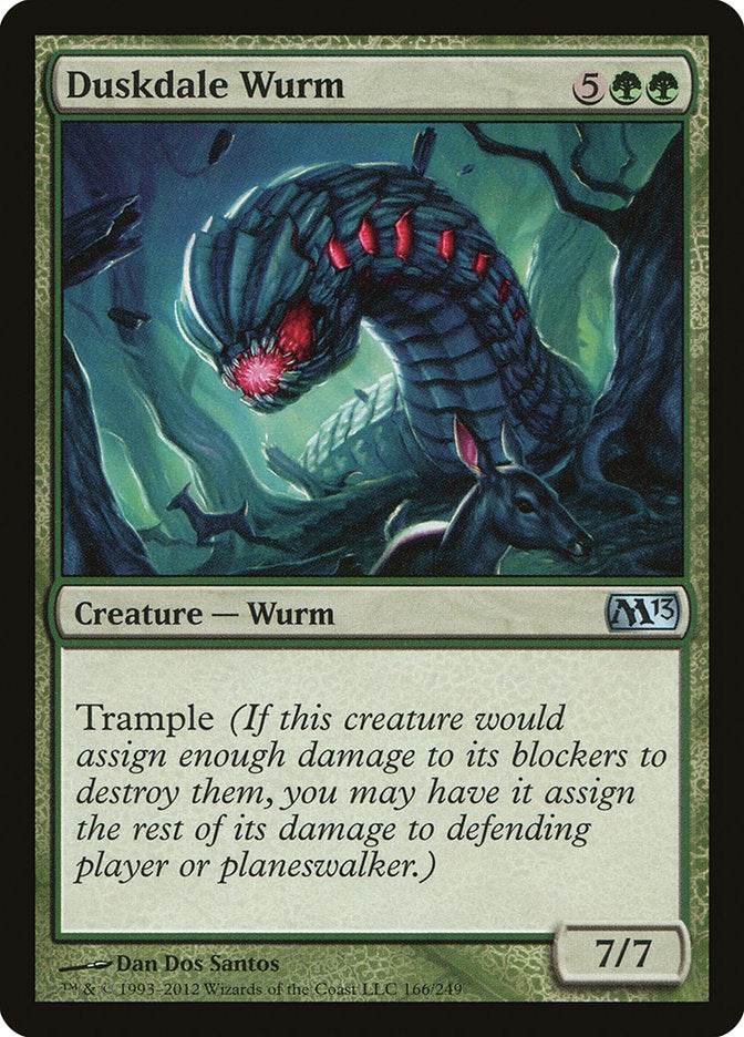 Duskdale Wurm [Magic 2013] Foil