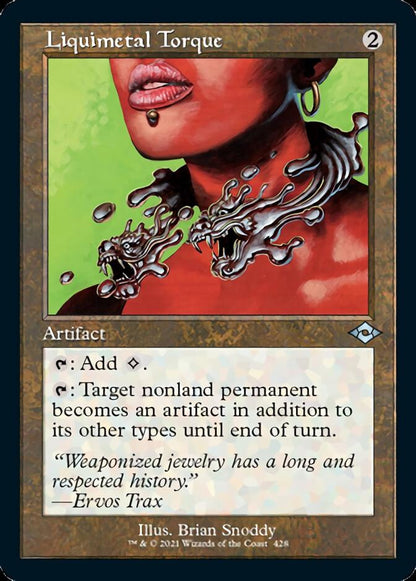 Liquimetal Torque (Retro) [Modern Horizons 2] Foil