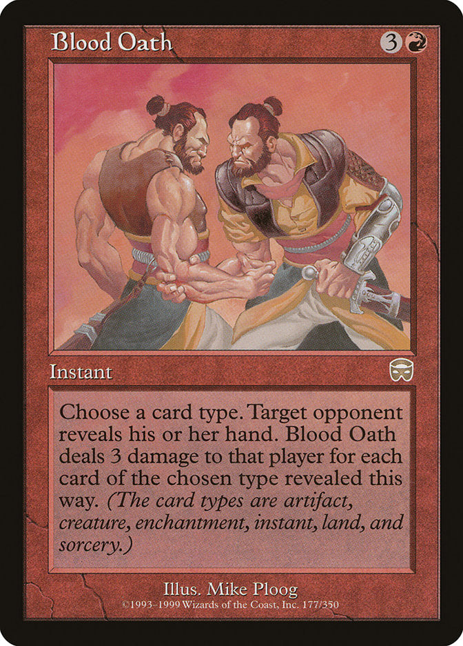 Blood Oath [Mercadian Masques] Foil