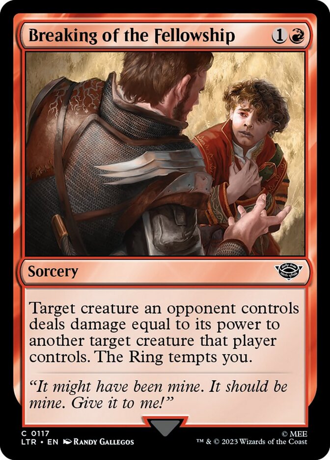 Breaking of the Fellowship [The Lord of the Rings: Tales of Middle-Earth] Foil