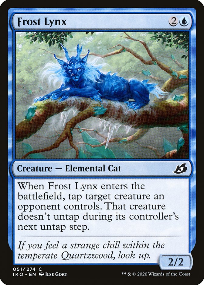 Frost Lynx [Ikoria: Lair of Behemoths] Foil