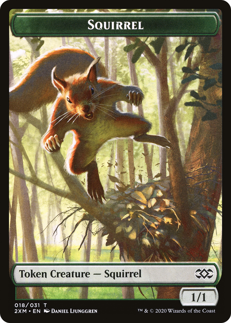 Squirrel  [Double Masters Tokens] Foil