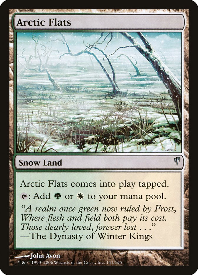 Arctic Flats [Coldsnap] Foil