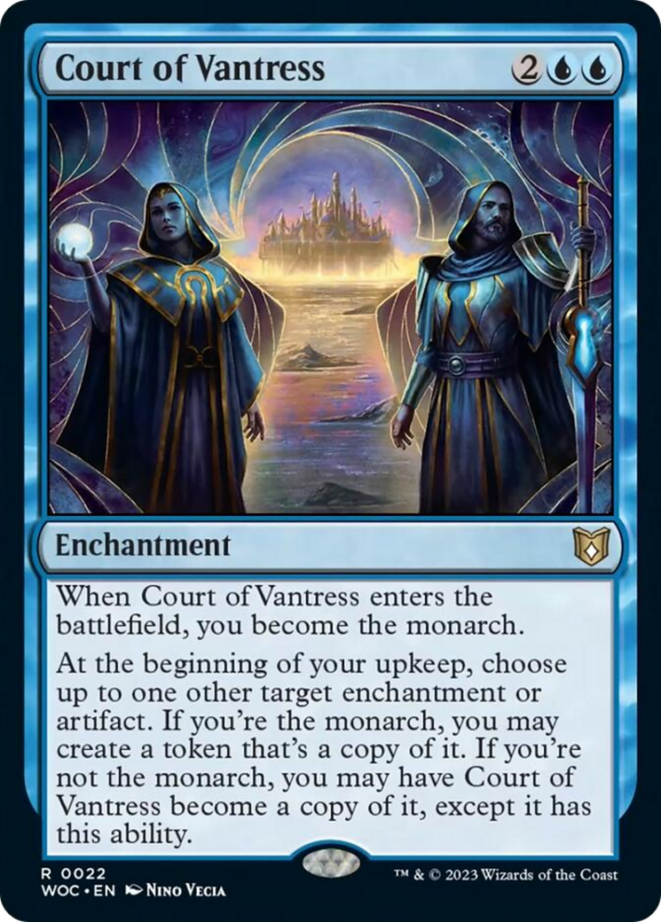 Court of Vantress [Wilds of Eldraine Commander] Foil