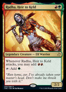 Radha, Heir to Keld [Time Spiral Remastered] Foil