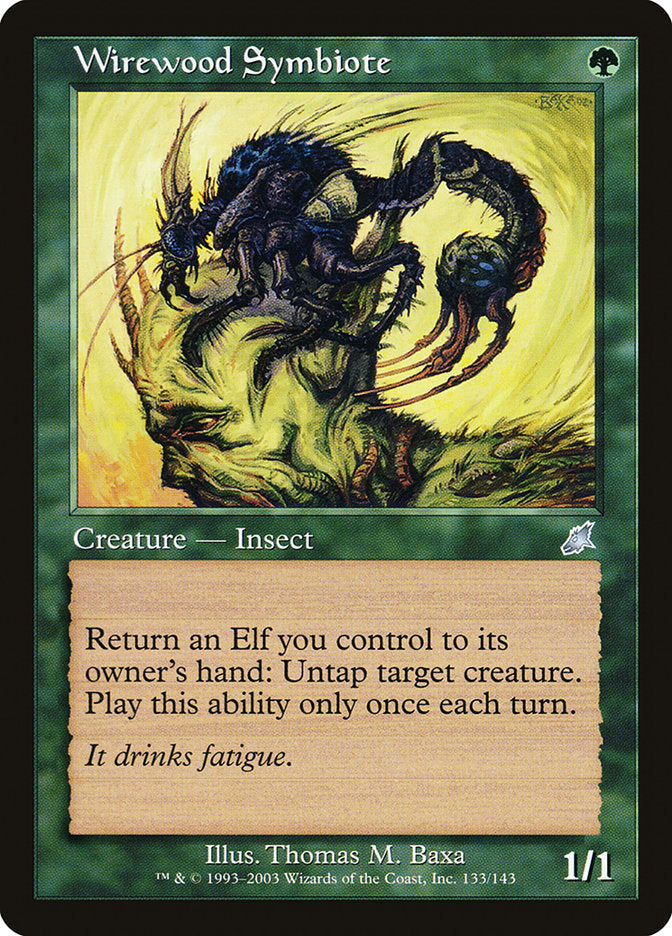 Wirewood Symbiote [Scourge] Foil