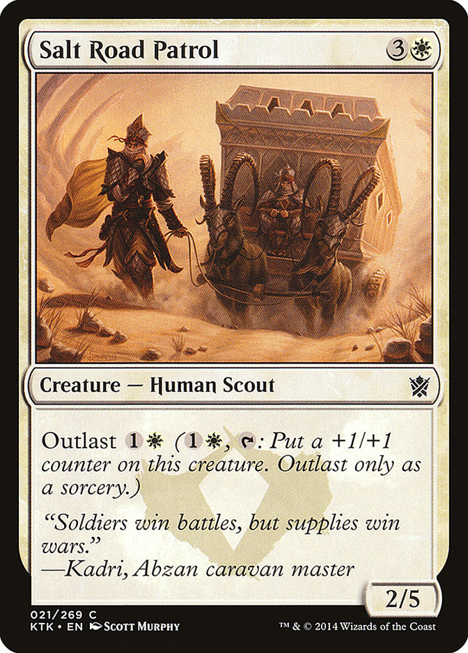 Salt Road Patrol [Khans of Tarkir] Foil