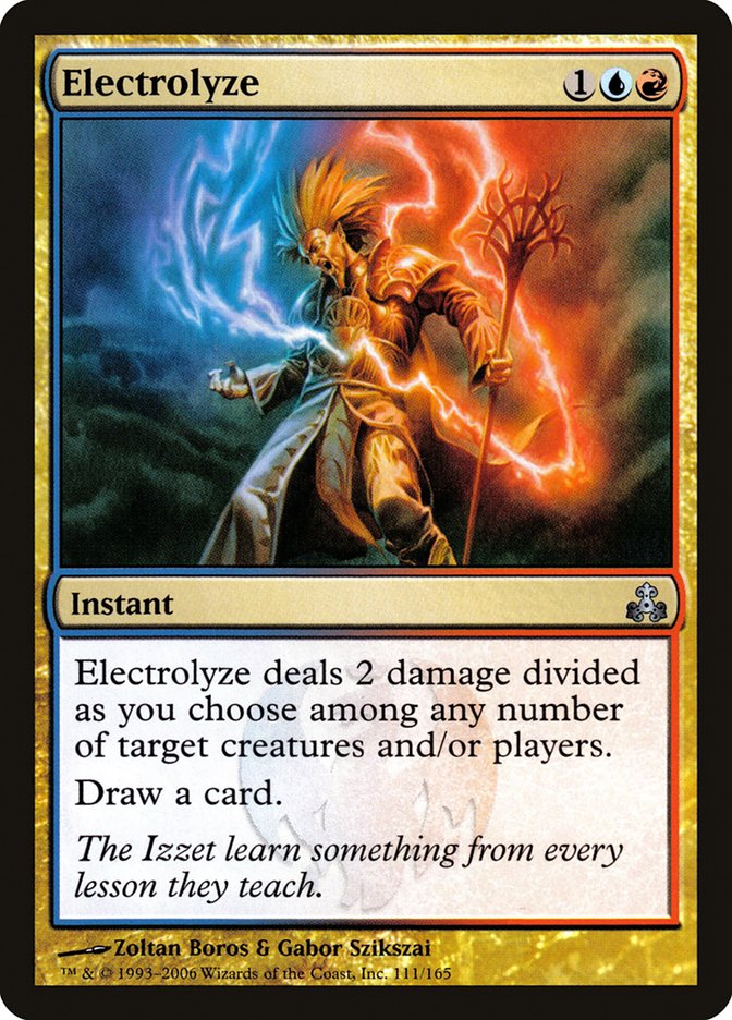 Electrolyze [Guildpact] Foil