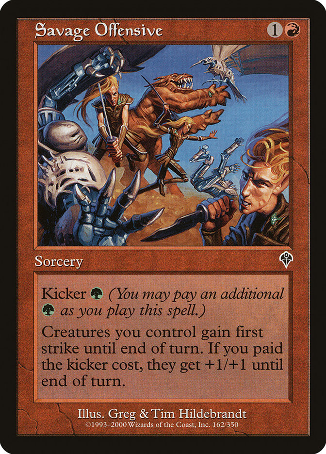 Savage Offensive [Invasion] Foil
