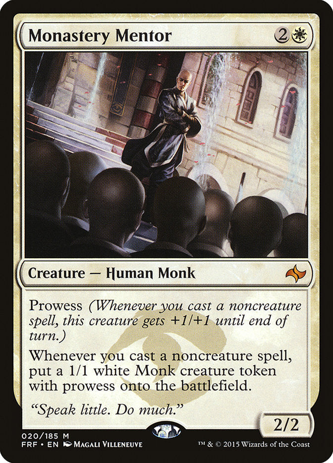 Monastery Mentor [Fate Reforged] Foil