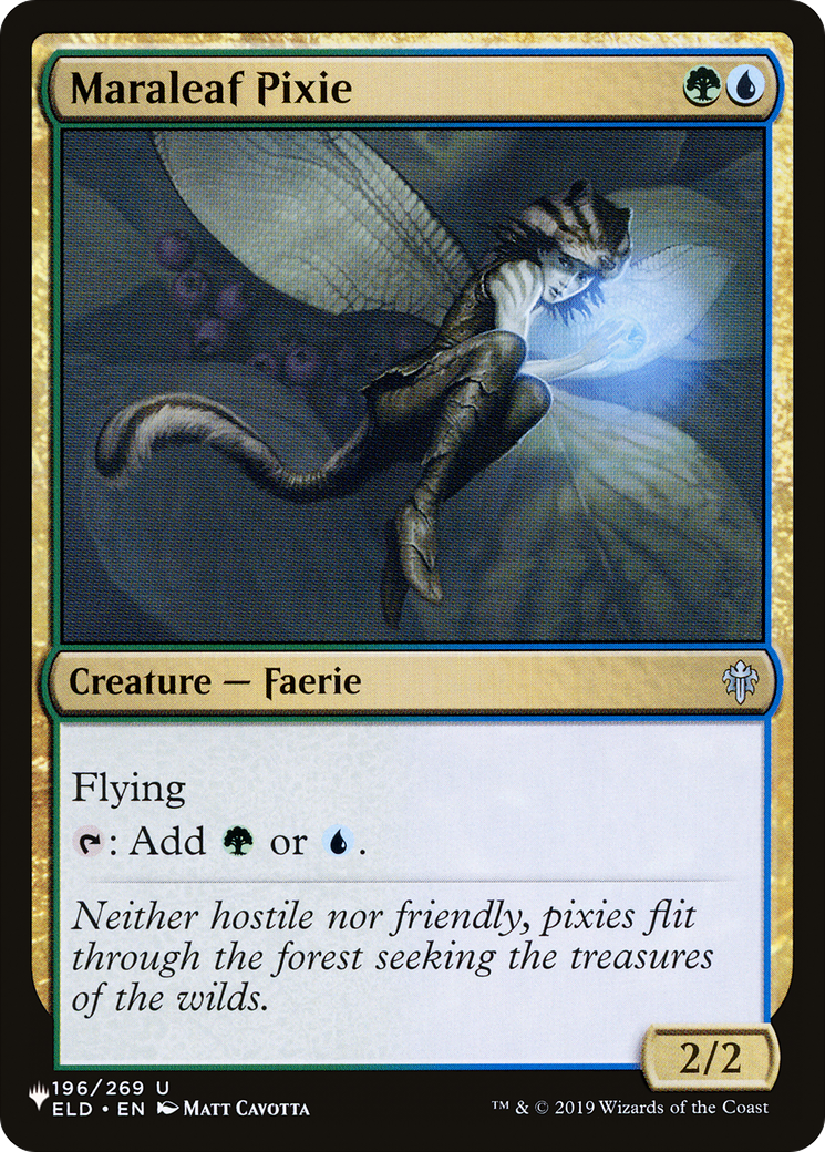 Maraleaf Pixie [The List] Foil