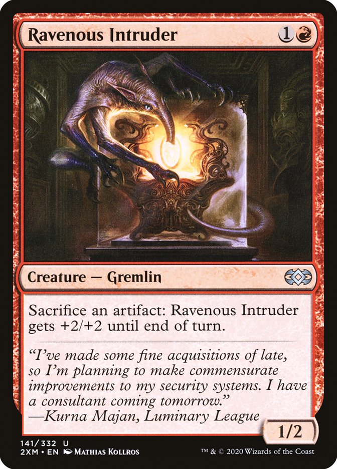 Ravenous Intruder [Double Masters] Foil
