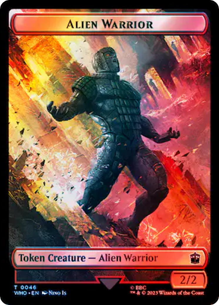 Alien Warrior  [Doctor Who Tokens] Foil