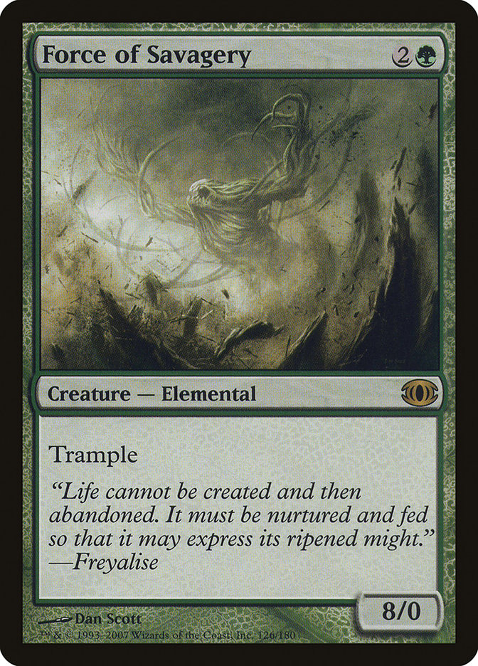 Force of Savagery [Future Sight] Foil